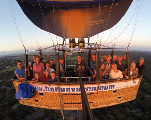 Ballonvaart in Tienhoven